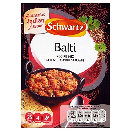 Schwartz Indian Balti Recipe Mix 35g