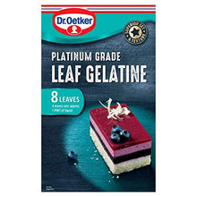 Load image into Gallery viewer, Dr Oetker Platinum Grade Leaf Gelatine 13g
