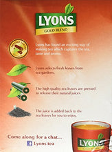 Load image into Gallery viewer, Lyons Gold Blend Tea. 3 Pack X 80 Bags
