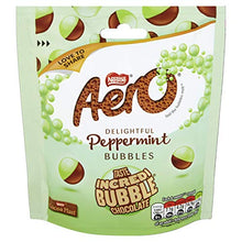 Load image into Gallery viewer, Original Aero Bubbles Peppermint Pouch Imported From The UK England British Chocolate Nestle Aero Bubbles Peppermint 102g
