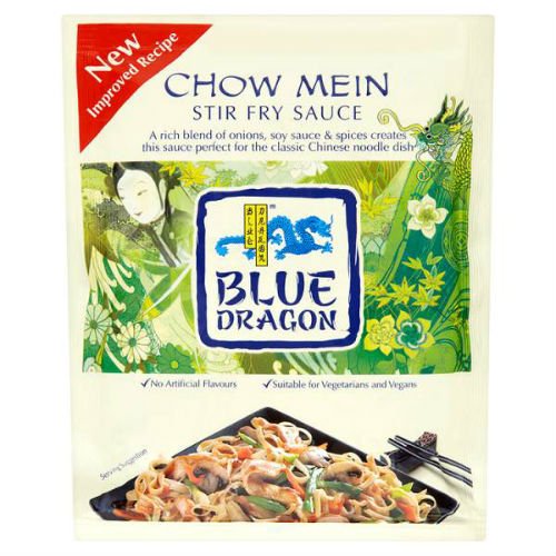 Blue Dragon Chow Mein Stir Fry Sauce Case Of 6 120G