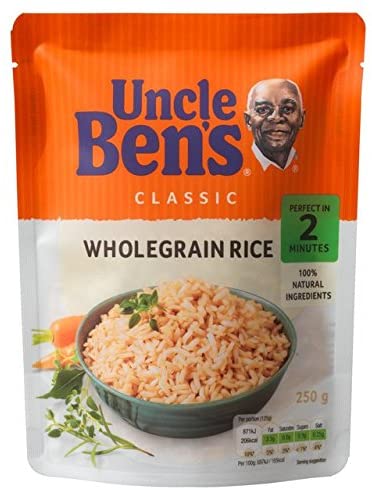 Uncle Ben's Express Wholegrain Rice 250g