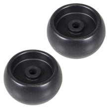 Load image into Gallery viewer, 1 Set of 2 Plastic Lawnmower Deck Wheels for Snapper, Simplicity, Snapper Pro, &amp; Ferris 1500 Series 1714760
