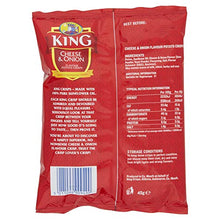Load image into Gallery viewer, King Cheese &amp; Onion 45g (1.6oz) 5 Pack
