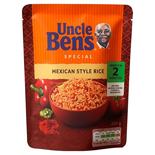 Uncle Ben's Special Mexican Microwave Rice 250g - Pack of 6