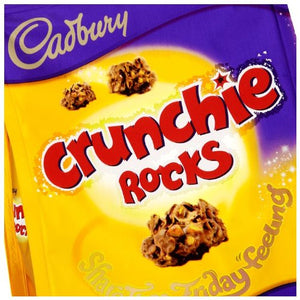 Cadbury Crunchie Rocks Sharing Bag 130 g (Pack of 5)