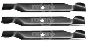 3 Pack Mower Blades Fits AYP Roper Sears 127842 138497
