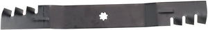 Rotary Copperhead Mulching Mower Blades Fit John Deere Models D100 LA100 Replaces OEM GX22151 GY20850 For 42 Inch Deck (pack of 2)