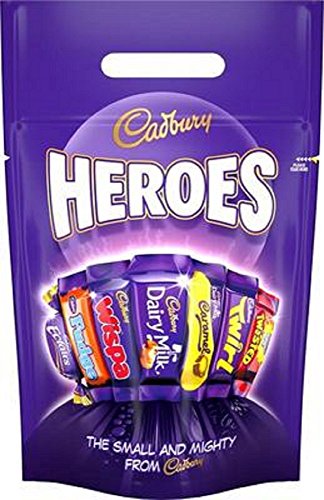 Cadbury Heroes Chocolate Pouch 450 g (Pack of 6)