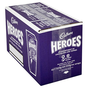 Cadbury Heroes 323g - Pack of 6