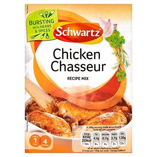 Schwartz Authentic Chicken Chasseur Mix 40g