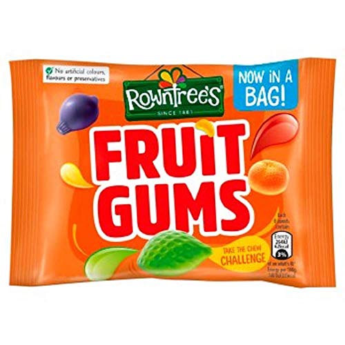 Rowntrees Fruit Gums Sachet 43.5g (Pack of 36)