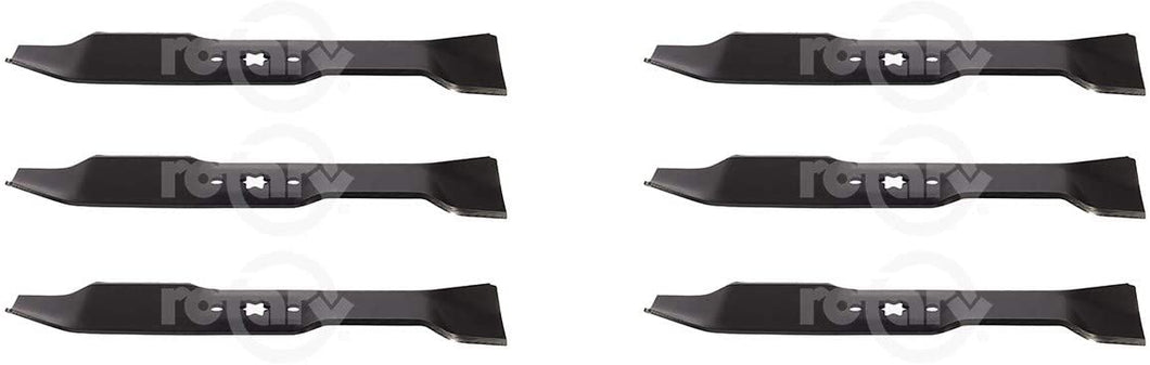 Rotary 6 Pack Lawn Mower Blades Fits Cub Cadet 742-04125 742-4125 942-04125
