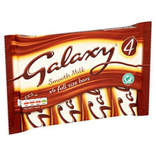 Load image into Gallery viewer, Galaxy Smooth Milk Bars Original Galaxy Chocolate Bar Pack Imported From The UK England The Very Best Of British Galaxy Chocolate Bars
