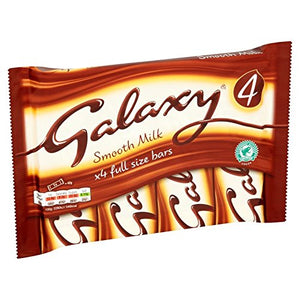 Galaxy Smooth Milk Bars Original Galaxy Chocolate Bar Pack Imported From The UK England The Very Best Of British Galaxy Chocolate Bars