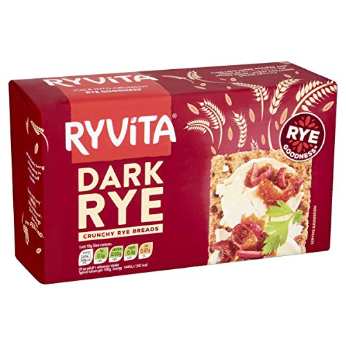 Ryvita Dark Rye Crispbread, 250 g