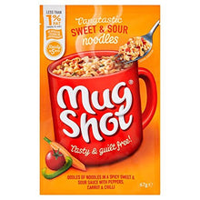 Load image into Gallery viewer, Mug Shot - Sweet &amp; Sour Flavour Noodles - 67g (Multi-Pack - 5)
