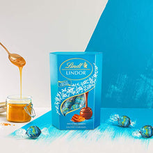 Load image into Gallery viewer, NEW: Lindt Lindor Milk Chocolate Salted Caramel Chocolate Gift Box, 200 g
