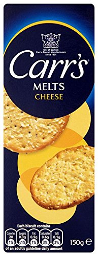Carr's Cheese Melts 150g