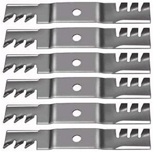 Set Of 6 Lawn Mower Mulcher Blade Replaces Murray 92117E701