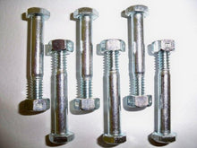 Load image into Gallery viewer, 6 Pack, Shear Pins and Nuts, Compatible with Ariens 532005, 510016, 53200500, 51001600.
