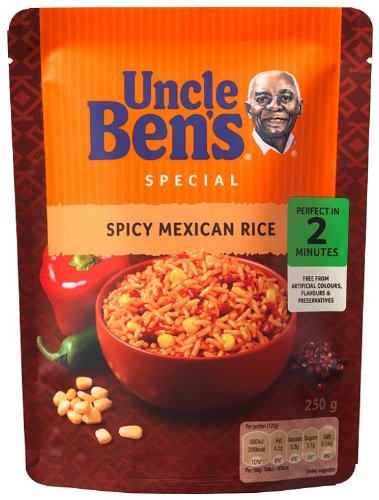 Uncle Bens Express Spicy Mexican Rice 250g