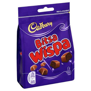 Cadbury Bitsa Wispa Chocolate Bag 110G Case Of 10