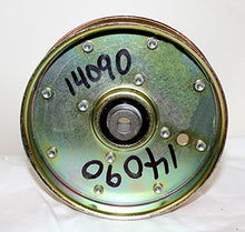 Load image into Gallery viewer, Rotary #14090 Flat Idler Pulley: 5" x 1.44" x 3/8" Bore Replaces MTD/Cub Cadet 756-3062 for 50" RZT
