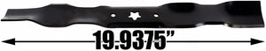 USA Mower Blades (4) Replaces Poulan 531307220, 532134148, 532193957, 38" Deck