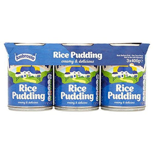 Ambrosia Rice Pudding - 3 x 400g (2.65lbs)