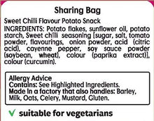 Load image into Gallery viewer, Walkers Poppables Sweet Chilli Sharing Snacks Case, 110 g, Pack of 9
