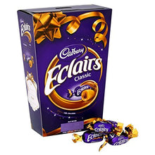 Load image into Gallery viewer, Original Cadbury Chocolate Eclairs Carton Imported From The UK England The Best Of British Chocolate Chewy Cadbury Caramel Encapsulates The Soft Chocolatey Centre Which Melts In Your Mouth
