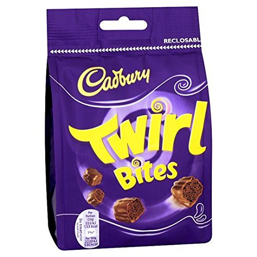 Cadbury Twirl Bites 109g British Chocolate