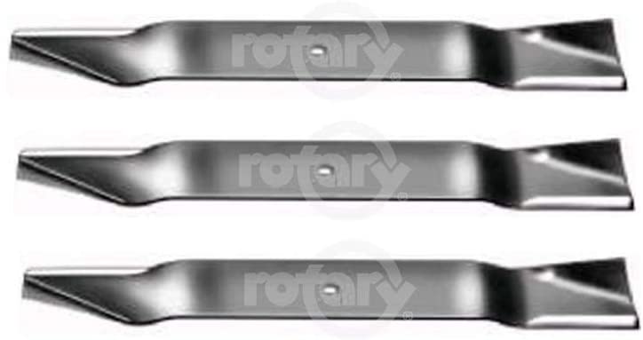 Rotary 3 Pack High-Lift Heavy Duty Lawn Mower Blades Fits Grasshopper 320243 320245