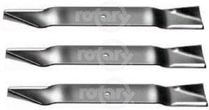 Rotary 3 Pack High-Lift Heavy Duty Lawn Mower Blades Fits Grasshopper 320243 320245