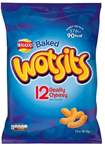 Wotsits Walkers Cheese Snacks 12 x 17g