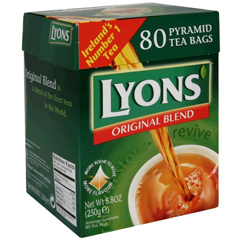 Barrys Tea Lyons Original Blend Tea Bags - 80 - A Bit Of Home Irish Tea Bags From Ireland British Tea