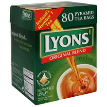 Load image into Gallery viewer, Lyons Pyramid Tea, Tea Bags, 80 Count Package
