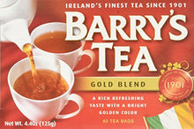 Load image into Gallery viewer, Barrys Tea Gold 40 Bags 125g (4.4oz)
