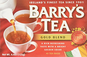 Barrys Tea Gold 40 Bags 125g (4.4oz)