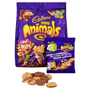 Cadbury Animal Minipacks 6 x 22g - Pack of 6
