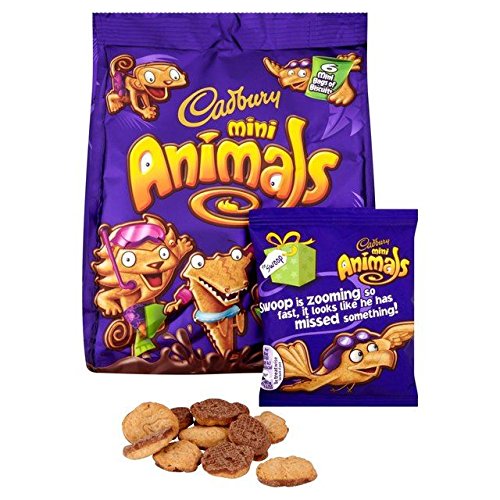 Cadbury Animal Minipacks 6 x 22g - Pack of 6