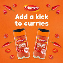 Load image into Gallery viewer, Schwartz Cayenne Chilli Pepper Jar 26g
