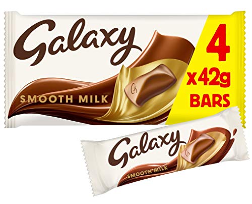 Galaxy Smooth Milk Bars Original Galaxy Chocolate Bar Pack Imported From The UK England The Very Best Of British Galaxy Chocolate Bars