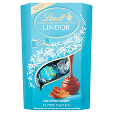 Load image into Gallery viewer, NEW: Lindt Lindor Milk Chocolate Salted Caramel Chocolate Gift Box, 200 g

