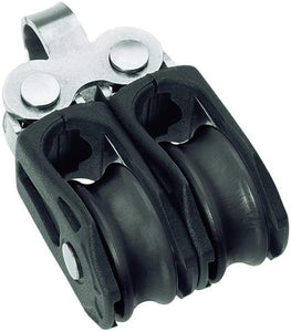 Lindemann Barton Double Block Size 0 20mm with Fixed Eye