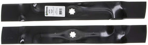 2 Pack of Mulching Blades for John Deere AM137333, GX22151, GY20850