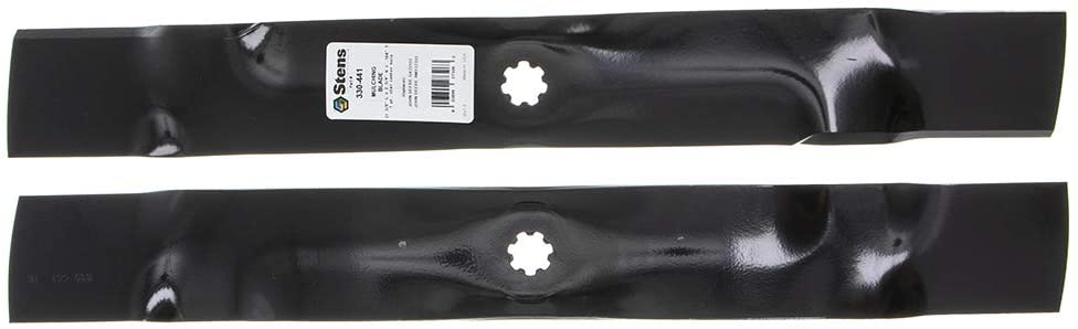 2 Pack of Mulching Blades for John Deere AM137333, GX22151, GY20850