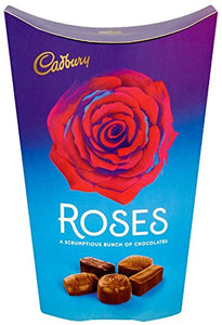 British Chocolate Roses Assorted Flavours 290g package