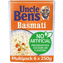 Load image into Gallery viewer, Uncle Ben's Classic Basmati Microwave Rice 250g - Pack of 6
